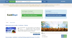 Desktop Screenshot of eventiblog.it