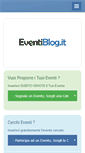 Mobile Screenshot of eventiblog.it